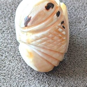 Carved Shell Ring